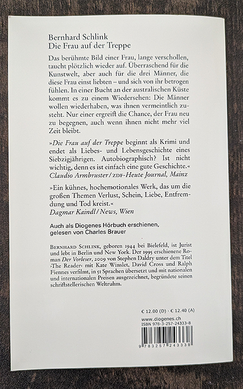 Die Frau auf der Treppe